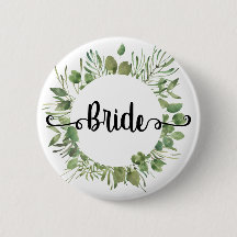 Novia wreath de hoja botánica acuarela Caligrafía