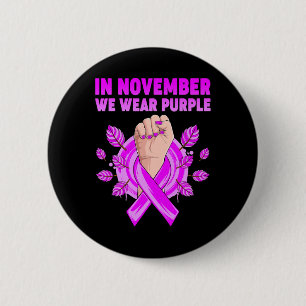 Chapa Redonda De 5 Cm Noviembre Vivimos Conciencia Sobre El Alzheimerhei