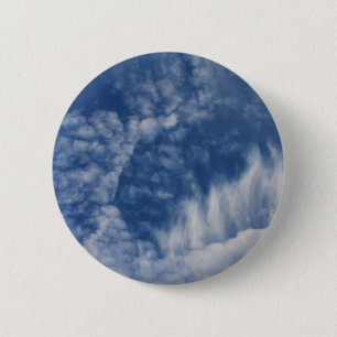 Chapa Redonda De 5 Cm Nubes con dientes