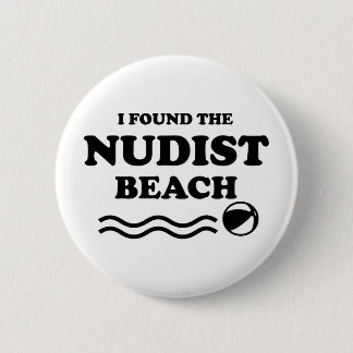 Chapa Redonda De 5 Cm Nudistas, Playa De Nudistas