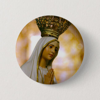 Chapa Redonda De 5 Cm Nuestra señora de Fátima
