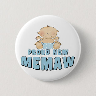 Chapa Redonda De 5 Cm NUEVA camiseta ORGULLOSA de Memaw
