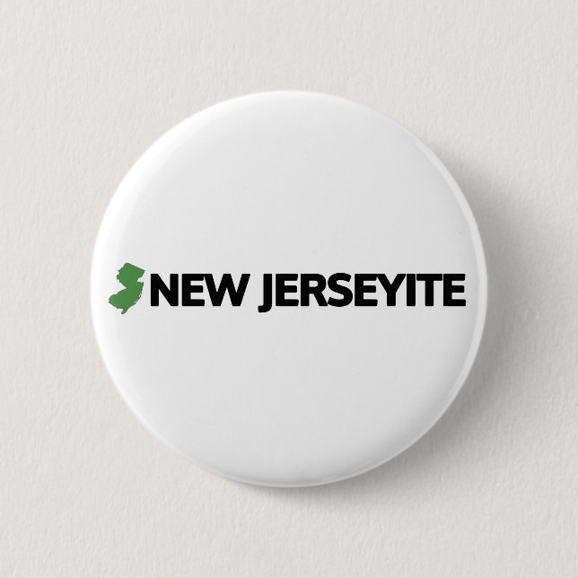 Chapa Redonda De 5 Cm Nueva Jerseyita (Anverso)