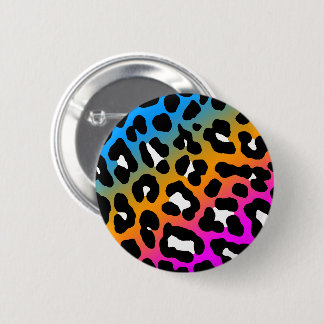 CHAPA REDONDA DE 5 CM NUEVA OLA OCHENTERA RETRO COLORES ESTAMPADO DE LEO