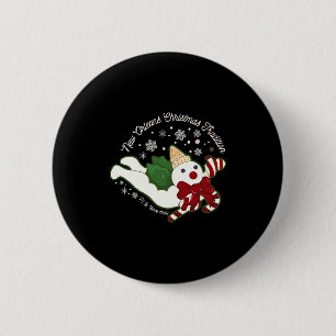 Chapa Redonda De 5 Cm Nueva Orleans Sr Bingle Tradición de Navidad Muñec