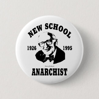 Chapa Redonda De 5 Cm Nuevo anarquista -- Murray Rothbard