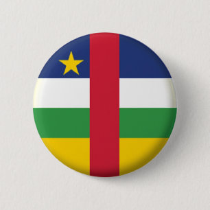 CHAPA REDONDA DE 5 CM ¡NUEVO! - REPÚBLICA CENTROAFRICANA