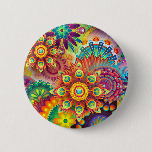 Chapa Redonda De 5 Cm Nuevo resumen de color BackGround