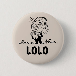 Chapa Redonda De 5 Cm Nuevos camisetas y regalos sonrientes de Lolo