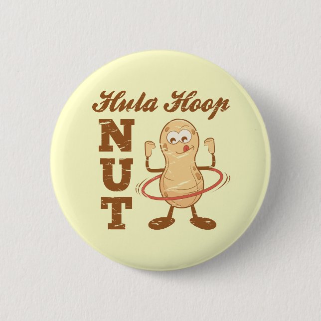 Chapa Redonda De 5 Cm Nuez del aro de Hula (Anverso)