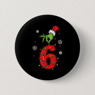 Chapa Redonda De 5 Cm Número 6 Coincidente 67 Meme 6 7 Navidad Chicos Ju