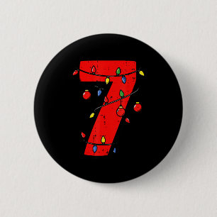 Chapa Redonda De 5 Cm Número 7 Navidad 6 7 Coincidencia 67 Meme Hombres