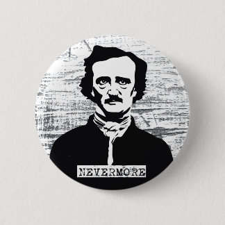 Chapa Redonda De 5 Cm Nunca más Edgar Allan Poe