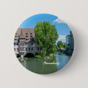 Chapa Redonda De 5 Cm Nuremberg