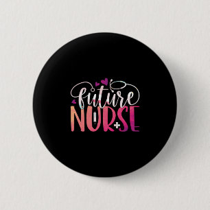 Chapa Redonda De 5 Cm Nurse Gift Enfermeras futuras