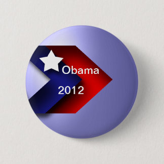Chapa Redonda De 5 Cm Obama