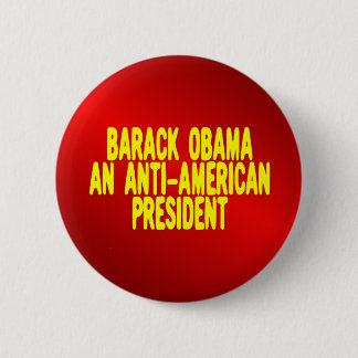 Chapa Redonda De 5 Cm Obama
