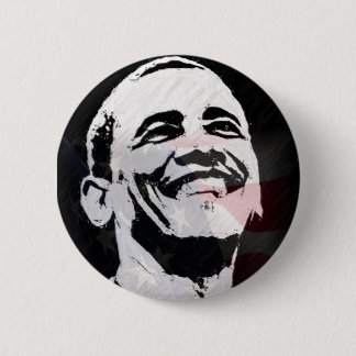 Chapa Redonda De 5 Cm Obama44