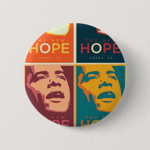 Chapa Redonda De 5 Cm obama 03