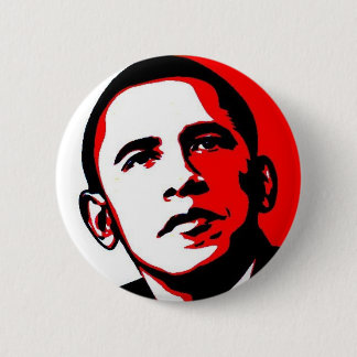 Chapa Redonda De 5 Cm Obama 08
