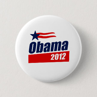 Chapa Redonda De 5 Cm Obama 2012