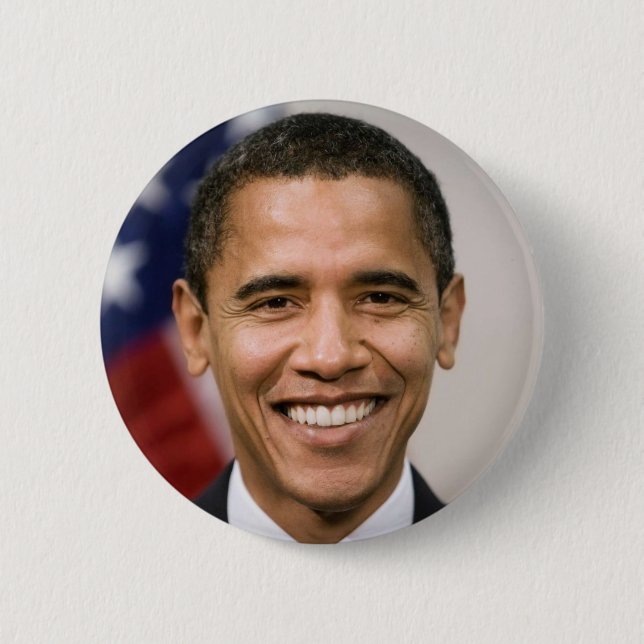 CHAPA REDONDA DE 5 CM OBAMA 2012 (Anverso)