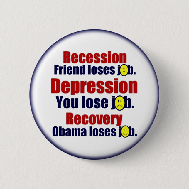 Chapa Redonda De 5 Cm Obama anti (Anverso)