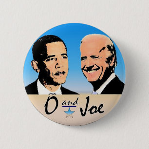Chapa Redonda De 5 Cm Obama/botón de Biden