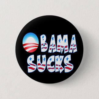 Chapa Redonda De 5 Cm Obama chupa