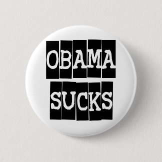 Chapa Redonda De 5 Cm Obama chupa