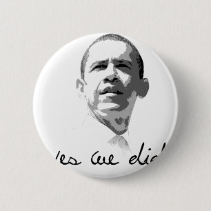 Chapa Redonda De 5 Cm Obama: Hicimos sí