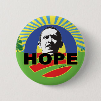 CHAPA REDONDA DE 5 CM OBAMA HOPE