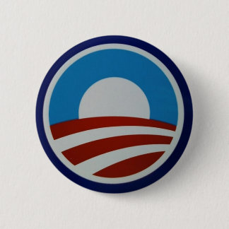 Chapa Redonda De 5 Cm Obama-logo-712385