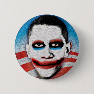 Chapa Redonda De 5 Cm Obama = muy asustadizo