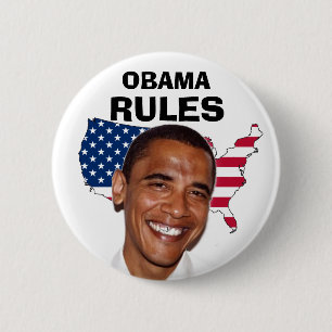 CHAPA REDONDA DE 5 CM OBAMA, REGLAS