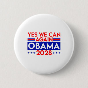 Chapa Redonda De 5 Cm Obama Viñeta Retro Patriótico Protesta Política 20