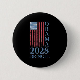 Chapa Redonda De 5 Cm Obama Viñeta Retro Patriótico Protesta Política 20