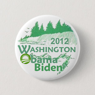 CHAPA REDONDA DE 5 CM OBAMA WASHINGTON