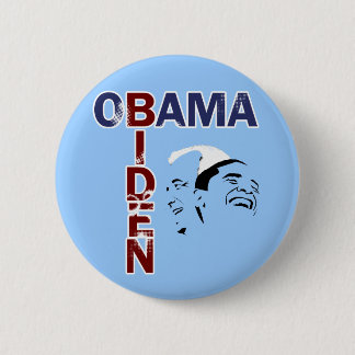 Chapa Redonda De 5 Cm Obama y Biden '08