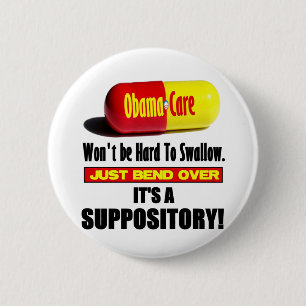 Chapa Redonda De 5 Cm ObamaCare - Suppository