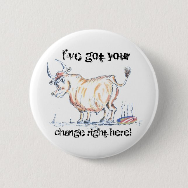 CHAPA REDONDA DE 5 CM OBAMAS BS INTERCALAN EL RELLENO (Anverso)