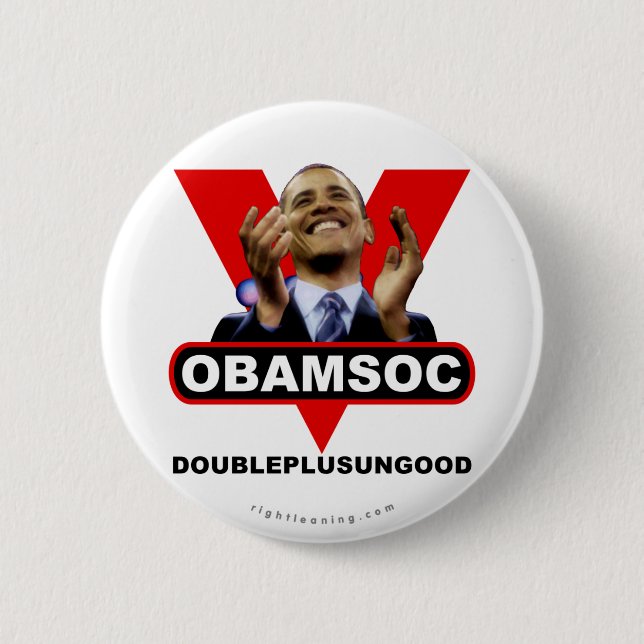 CHAPA REDONDA DE 5 CM OBAMSOC (Anverso)