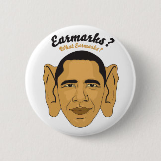 Chapa Redonda De 5 Cm Objetivos de Barack Obama: "¿Qué objetivos?" Estím