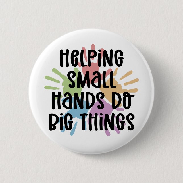 Chapa Redonda De 5 Cm Obras pediátricas Ocupacionales Terapéuticas (Anverso)