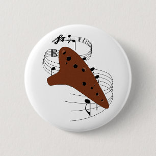 Chapa Redonda De 5 Cm Ocarina