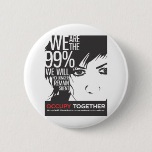 Chapa Redonda De 5 Cm OccupyTogether_poster01