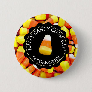 Chapa Redonda De 5 Cm October 30th is National Candy Corn Day