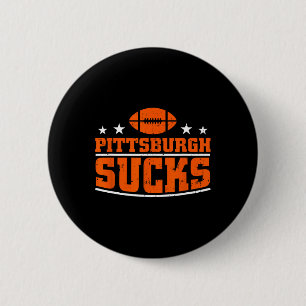 Chapa Redonda De 5 Cm Odio el diseño de Pittsburgh Hombres Mujeres Graci