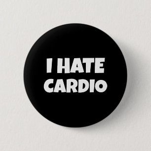 Chapa Redonda De 5 Cm Odio la resistencia cardio Deportes Fitness Bodybu