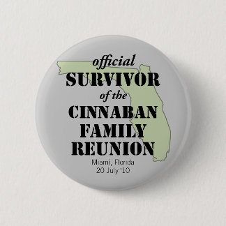 Chapa Redonda De 5 Cm Official Family Reunion Survivor - Florida Green